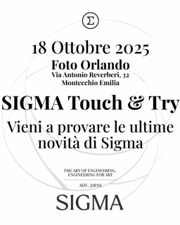 SIGMA, Evento Touch & Try con i prodotti si SIGMA!